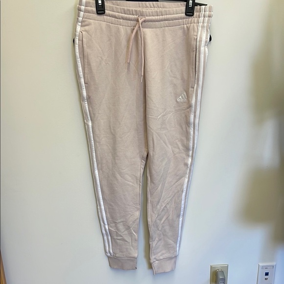 Adidas pink Track Pants with Elastic Cuffs - Picture 2 of 5